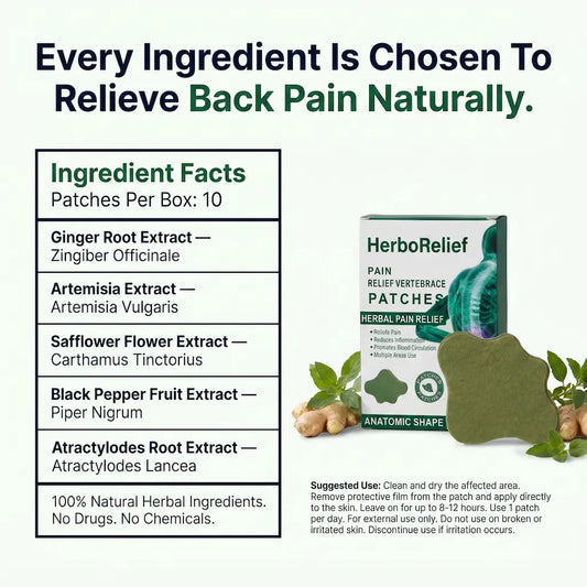 HerboRelief Lumbar Relief Patches