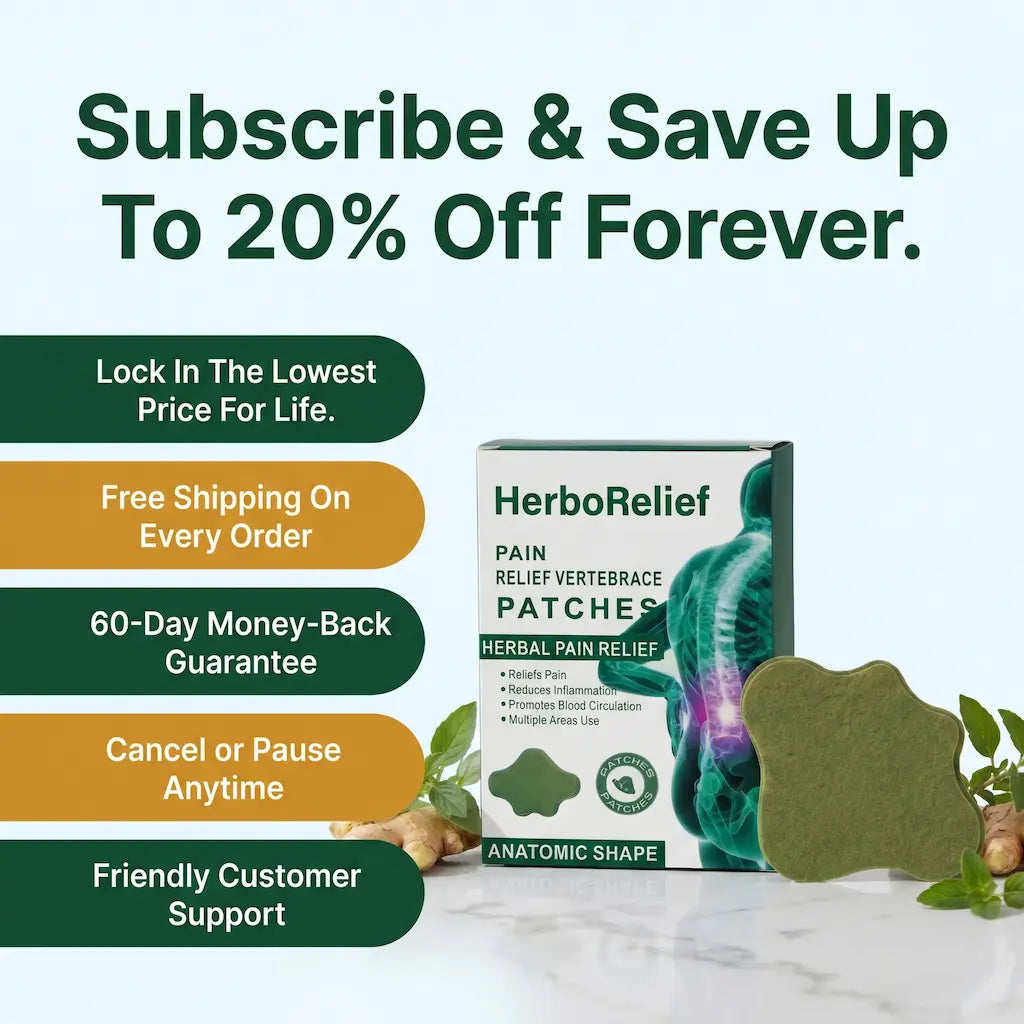 HerboRelief Lumbar Relief Patches